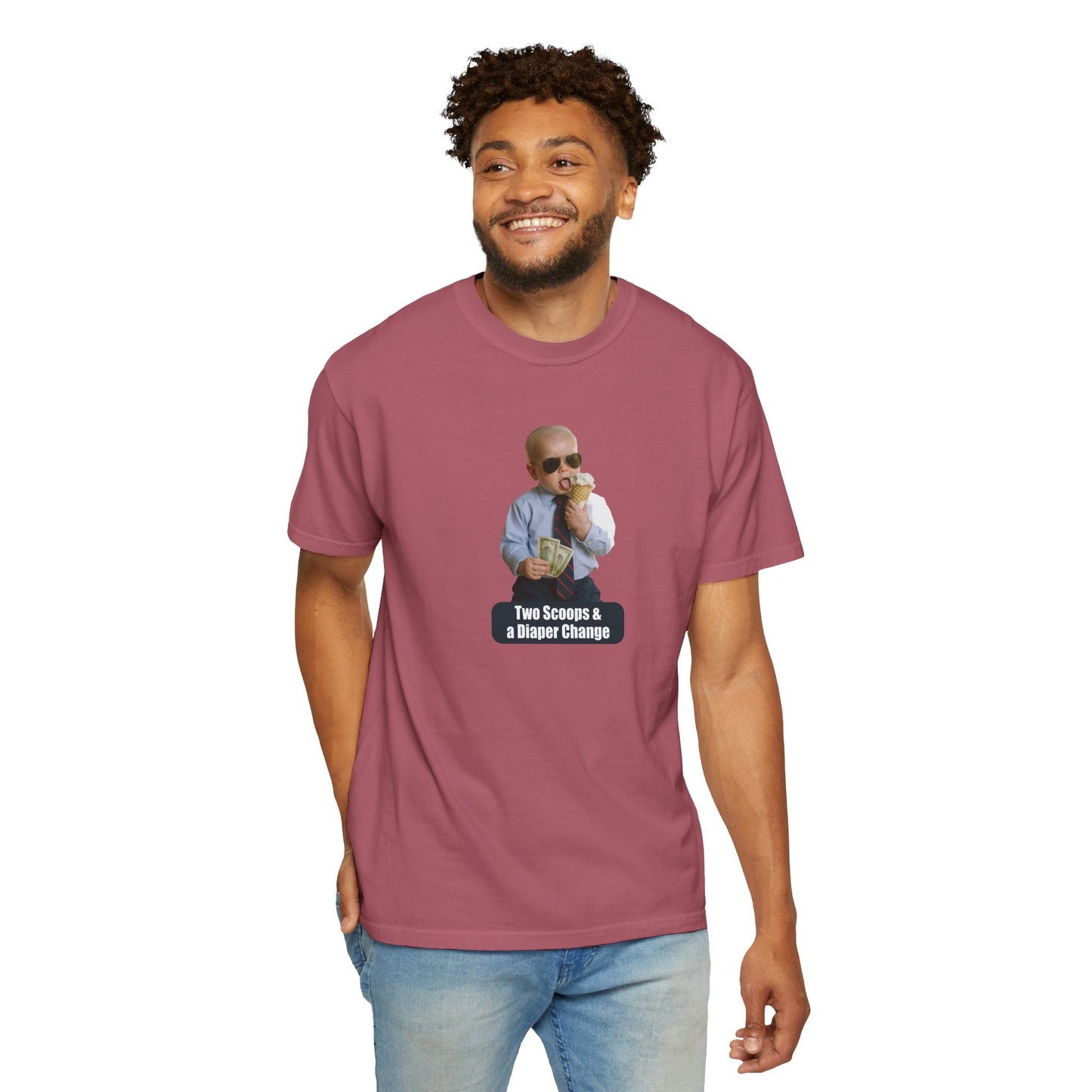 Two Scoops & a Diaper Change – Joe Biden Presidential Tee