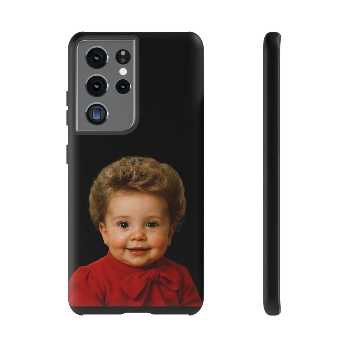 "Just Say No (to Cracks)" Phone Case - Nancy Reagan