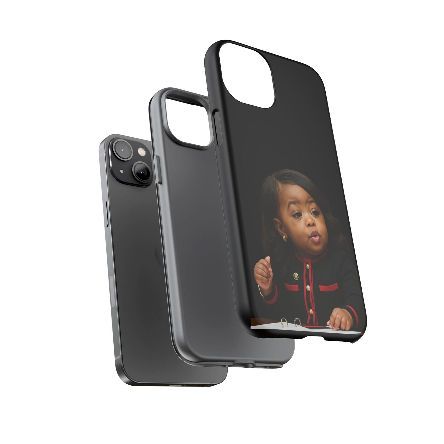 Glossed Up + Ready for the Group Chat Phone Case - Jasmine Crockett