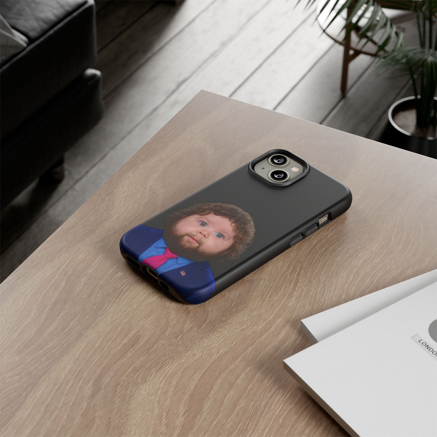 Unholy Mullet That Defies Physics Phone Case - JD Vance