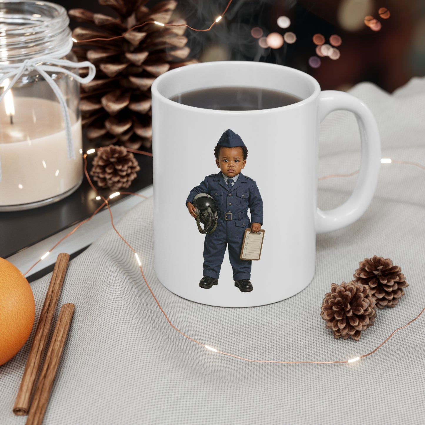 Watchstander Mug - Air Force Korean War Pilot Support Officer
