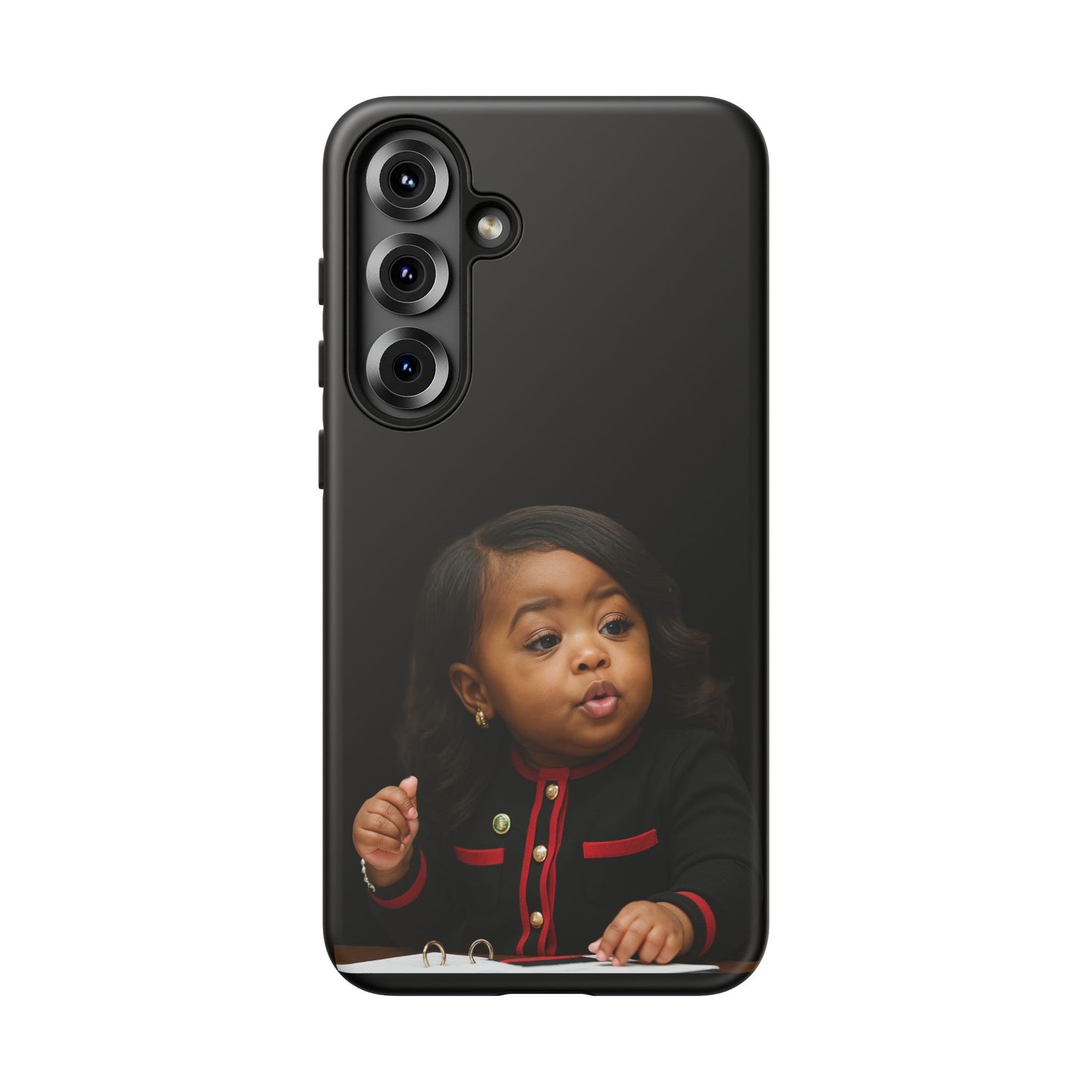 Glossed Up + Ready for the Group Chat Phone Case - Jasmine Crockett