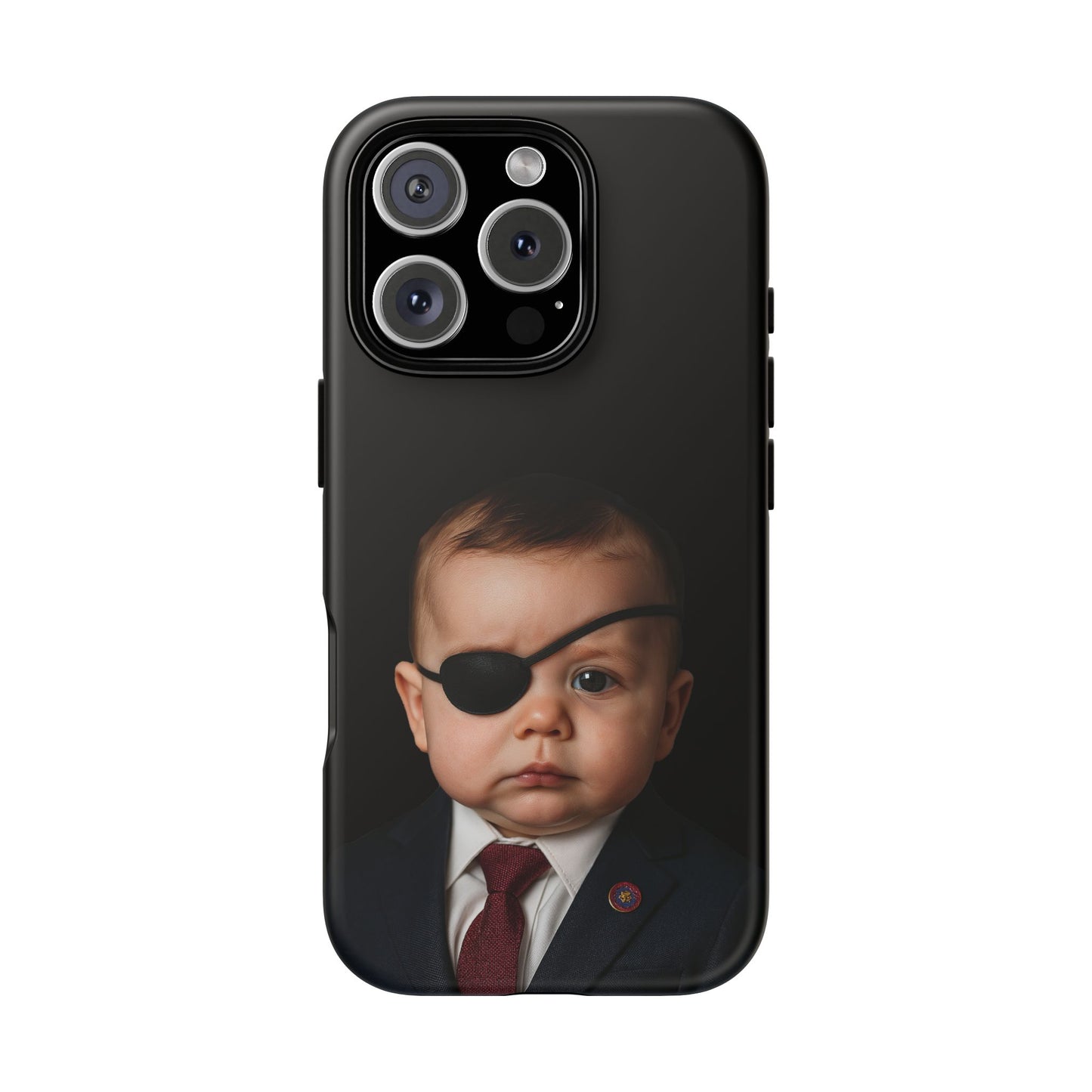 “One Eye on Freedom, One on Your Notifications”