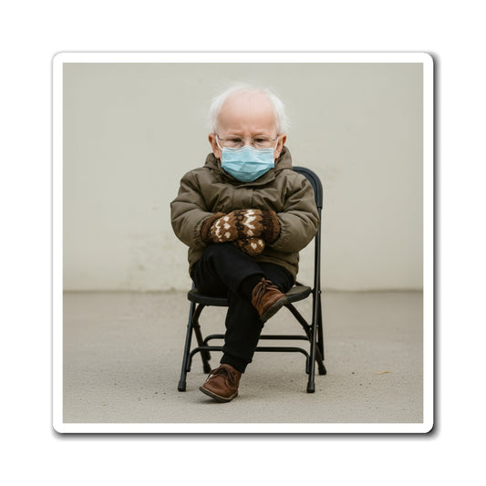 Mittens Magnet - Bernie Sanders