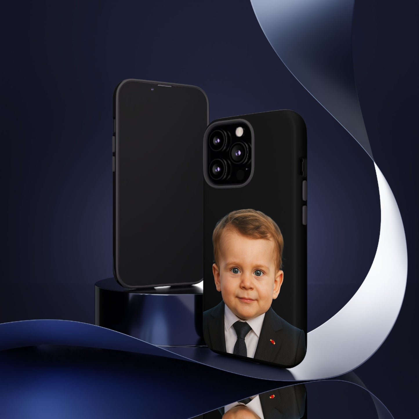 Pocket Élysée Protection Phone Case - Emmanuel Macron