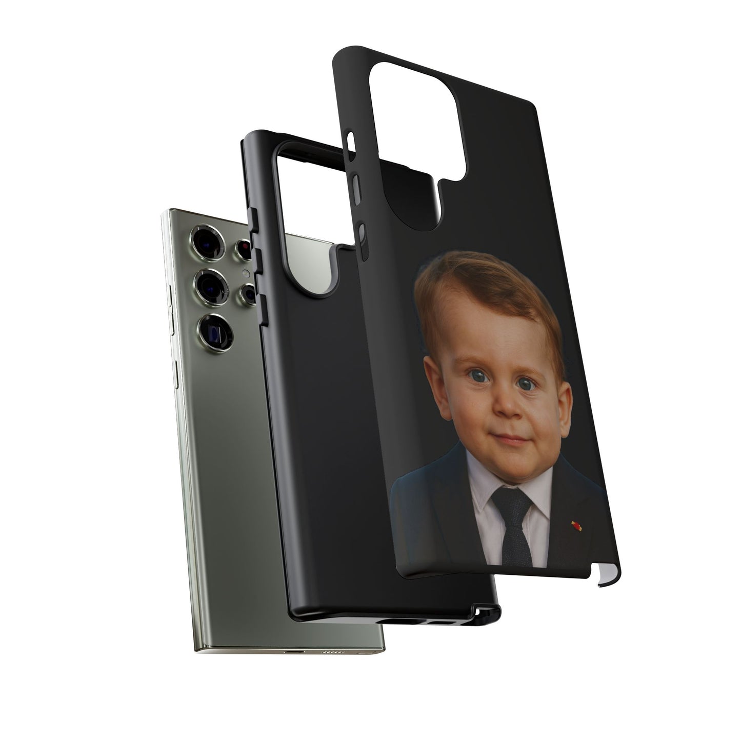 Pocket Élysée Protection Phone Case - Emmanuel Macron