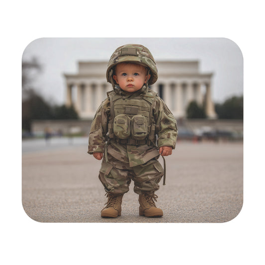Cursor, At The Ready Mouse Pad - National Guard