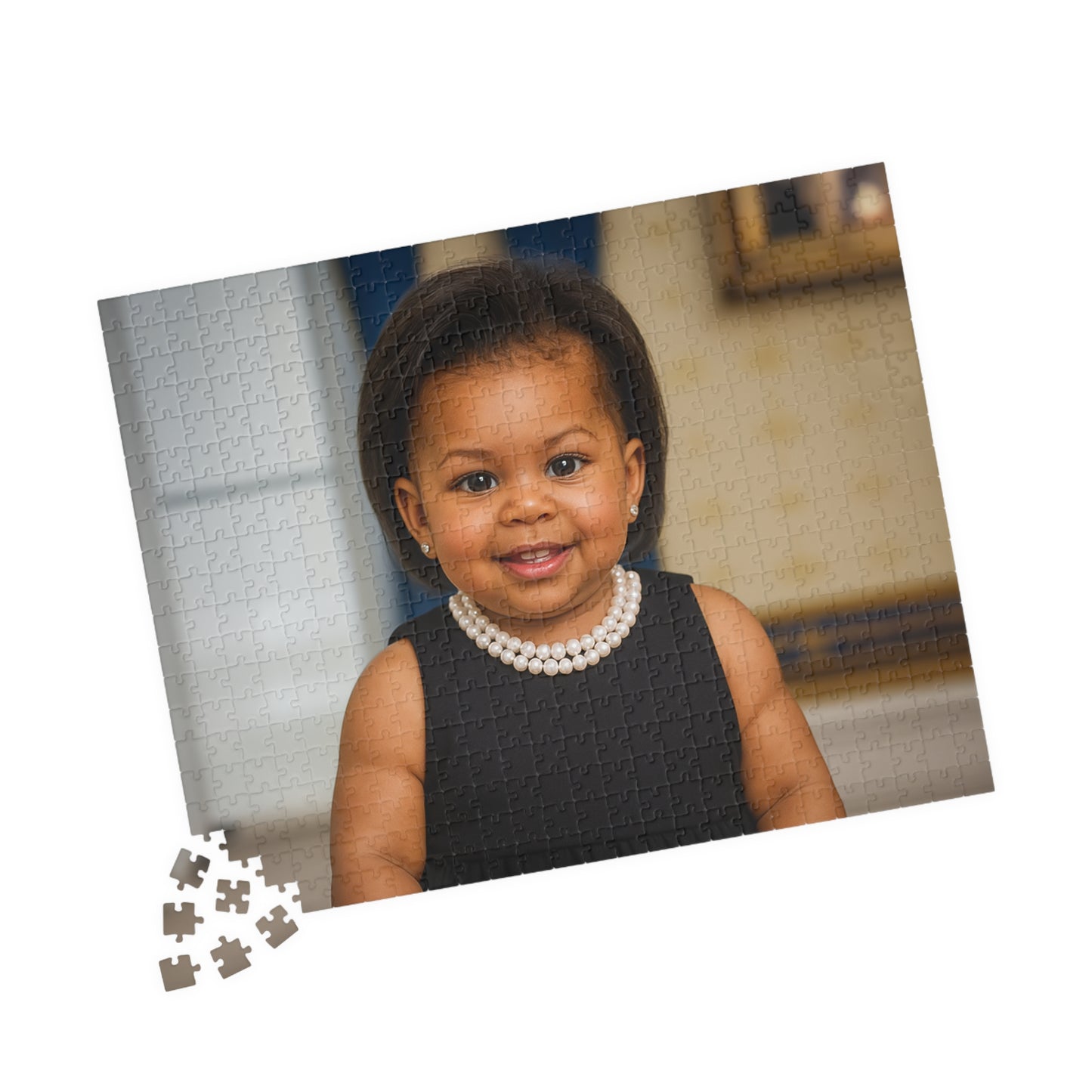 Go High, Piece by Piece Puzzle (520 Pieces) - Michelle Obama