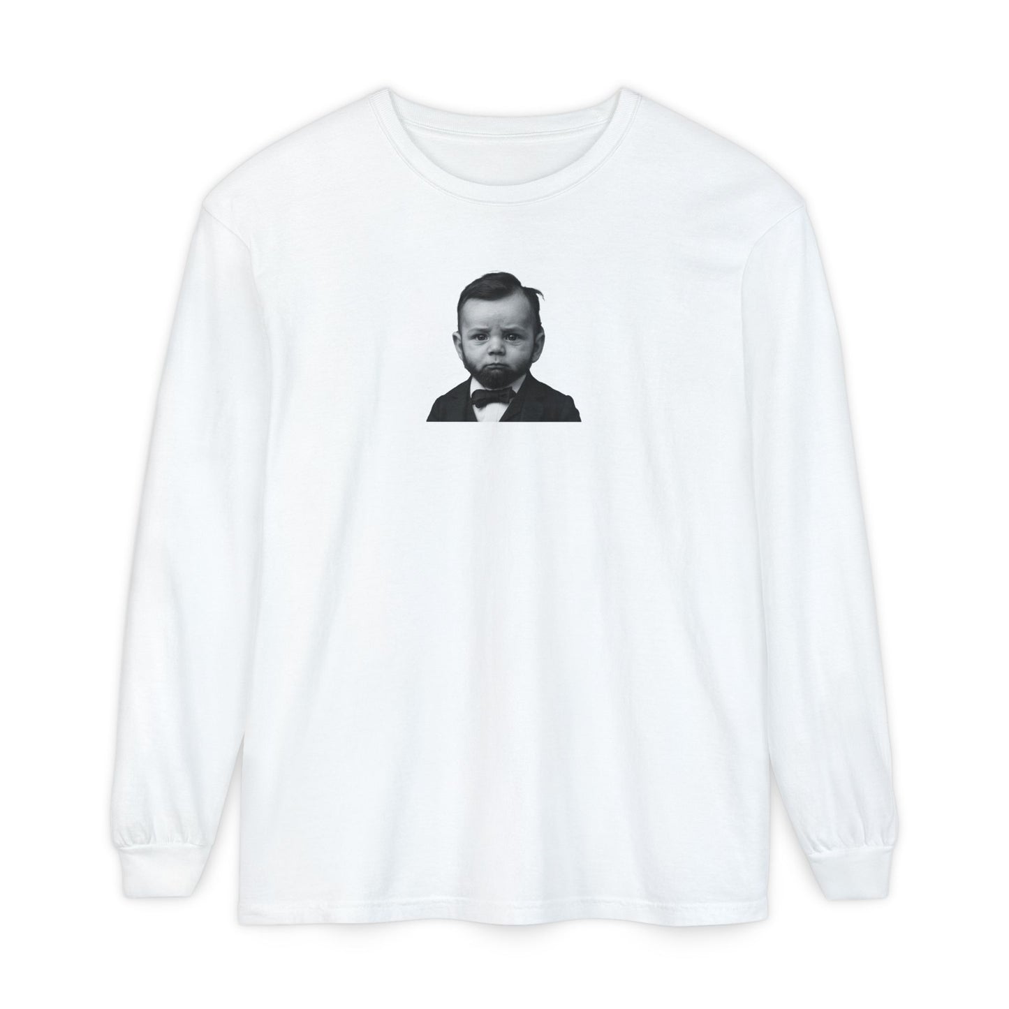 Sleeves of the House Divided (But Warm) Long Sleeve Shirt - Abraham Lincoln