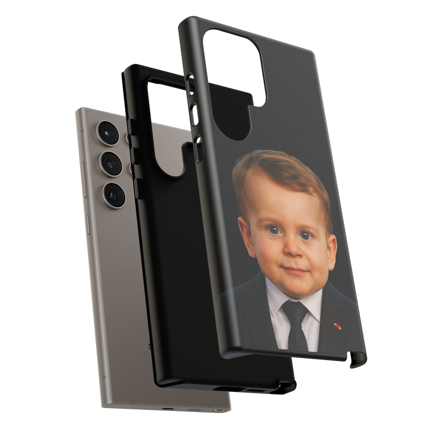 Pocket Élysée Protection Phone Case - Emmanuel Macron