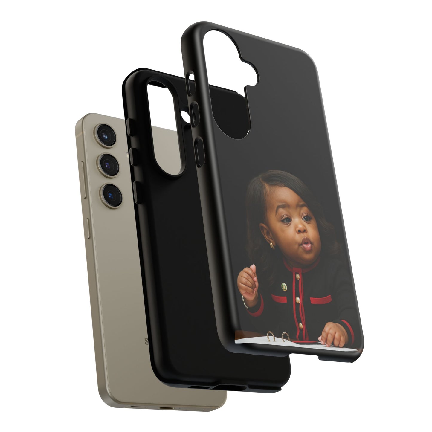 Glossed Up + Ready for the Group Chat Phone Case - Jasmine Crockett