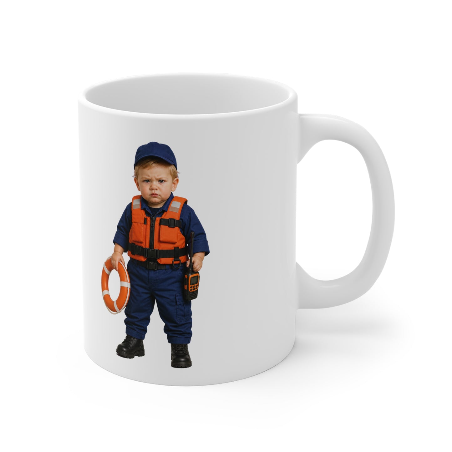Duty Desk Mug - Coast Guard Modern Search and Rescue Crew
