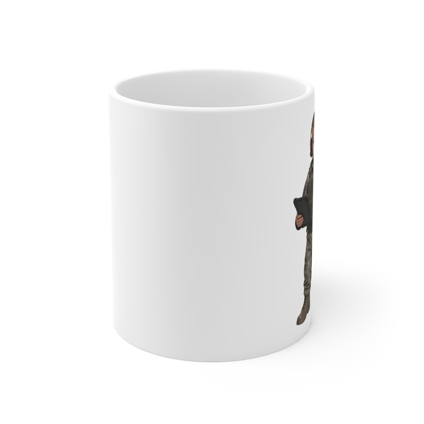 Inspection-Ready Mug - Space Force Modern Cyber Defense Guardian