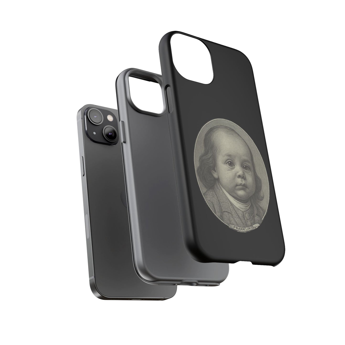 All About the Benjamins, Baby Phone Case - Benjamin Franklin