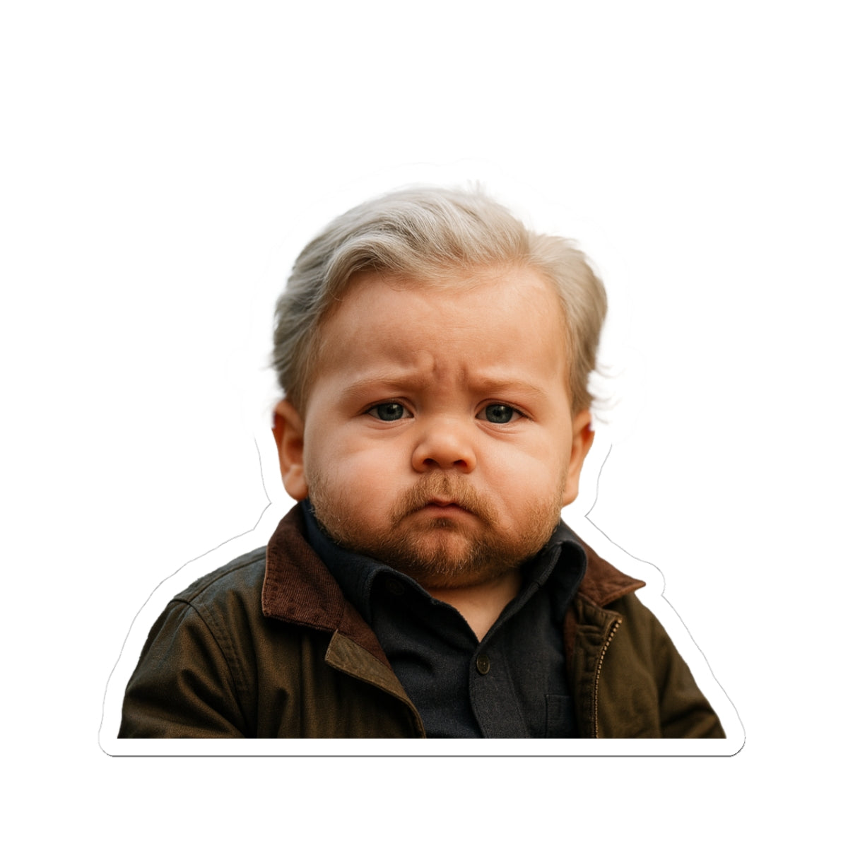 Signal, Not Noise—Stick It  Sticker - Steve Bannon