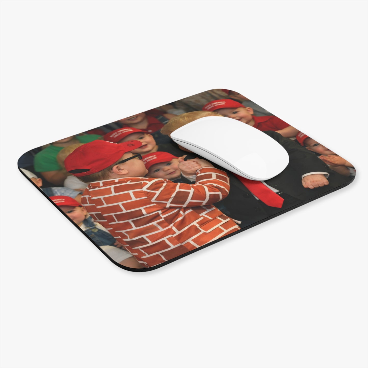 Desk Rally: Baby Trump x Baby Brick Suit Mouse Pad - Blake Marnell