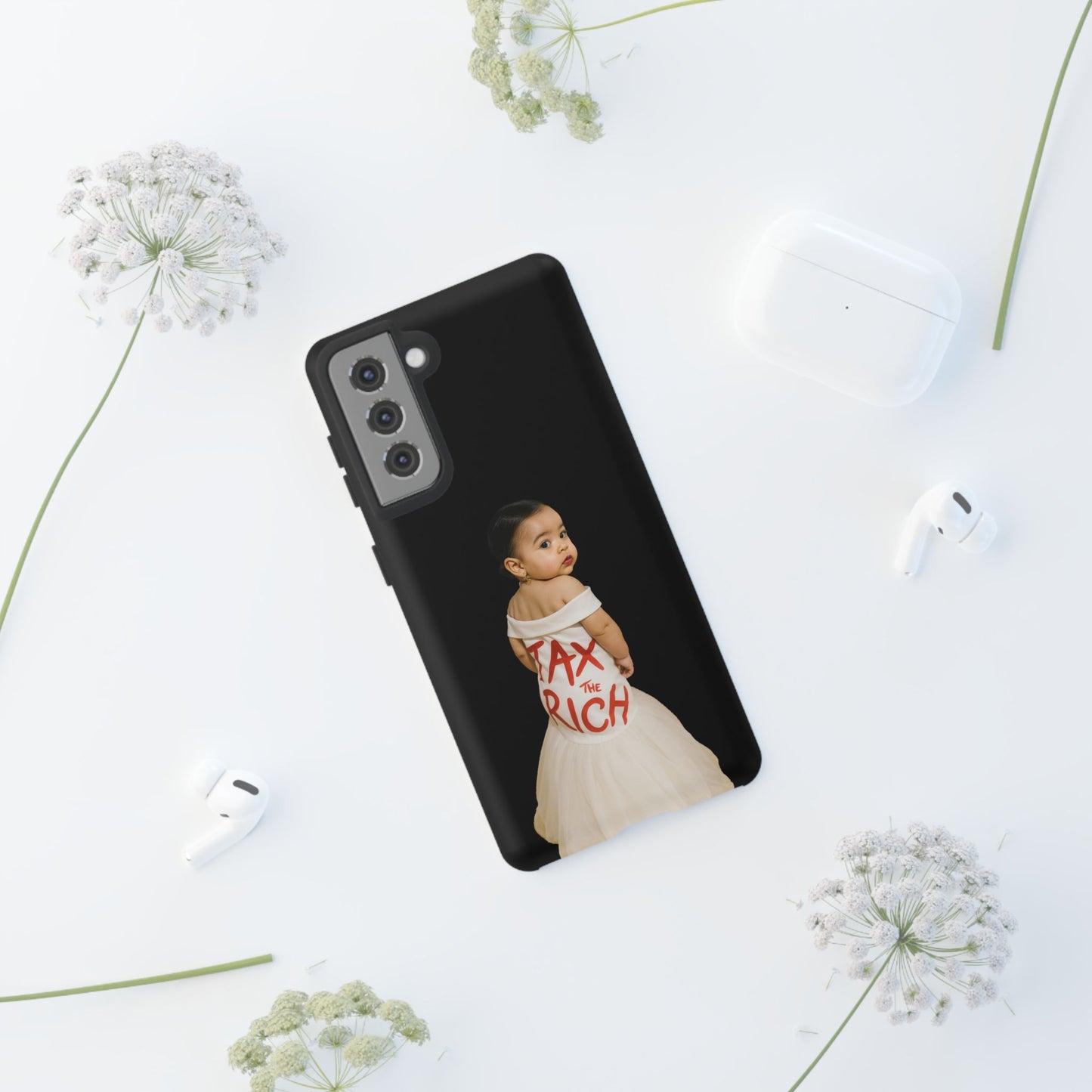 Tax the Playpen Phone Case - Alexandria Ocasio-Cortez (AOC)