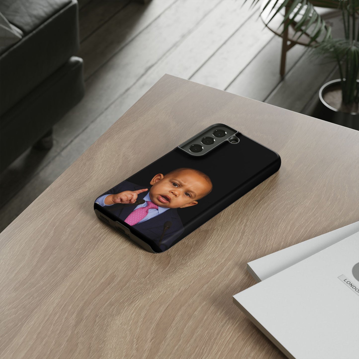 Scroll, Swipe, Subpoena Phone Case - Hakeem Jeffries