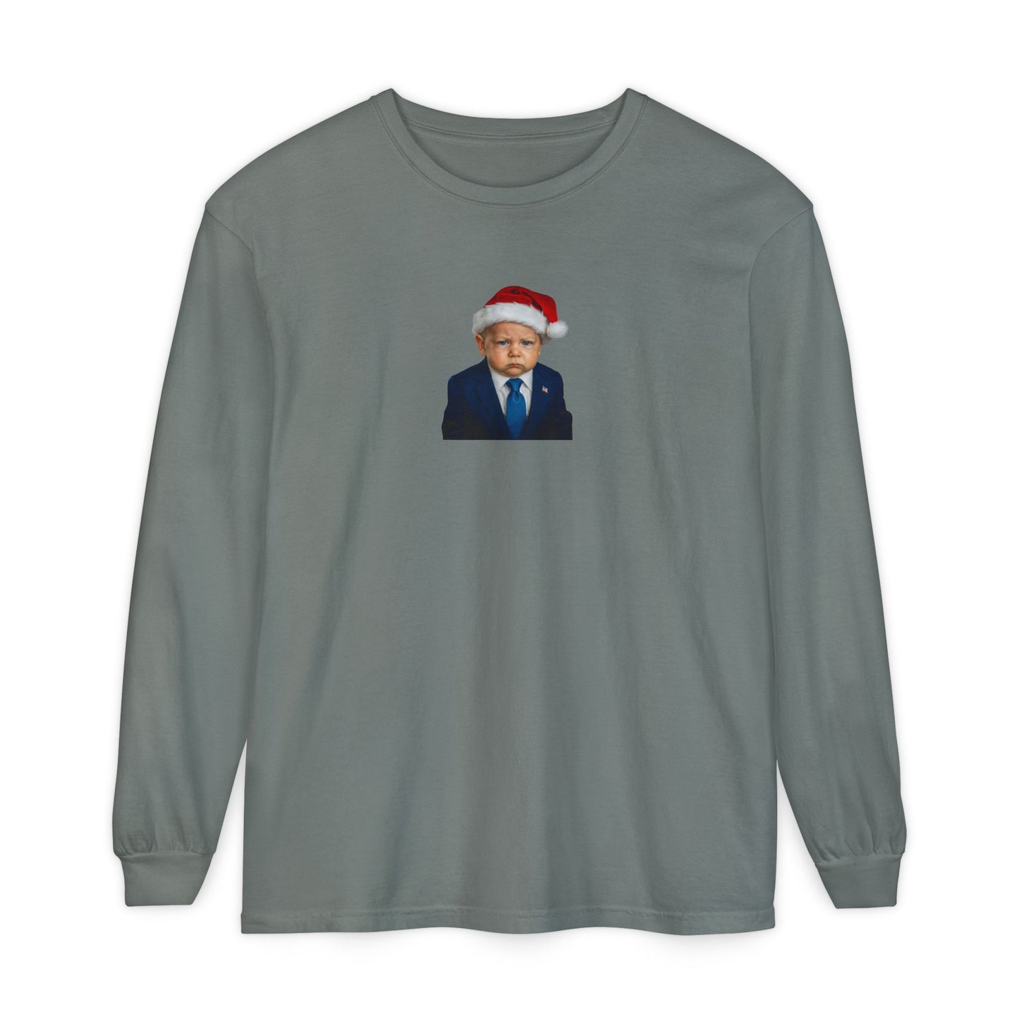 Make Christmas Great Again Long Sleeve Shirt - Donald J. Trump