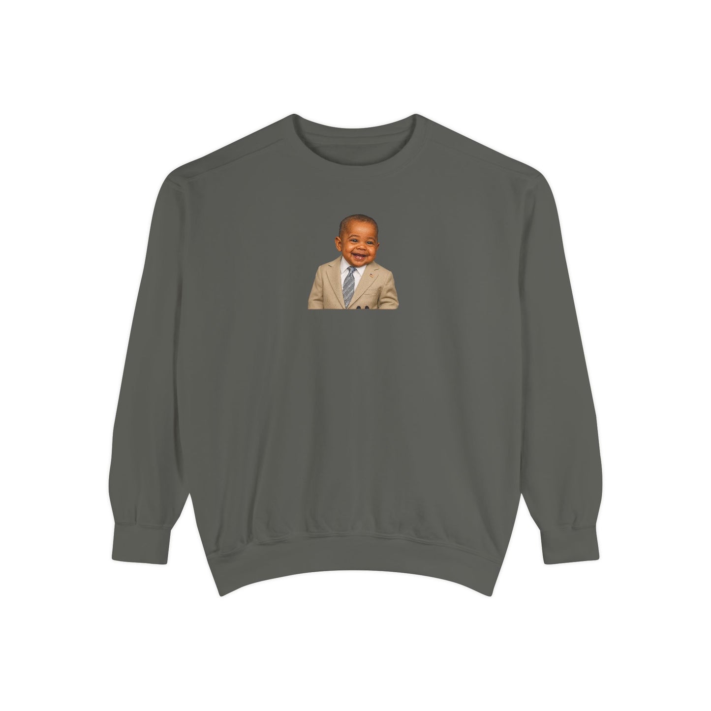 "Yes We Tan" Crewneck Sweatshirt - Barack Obama