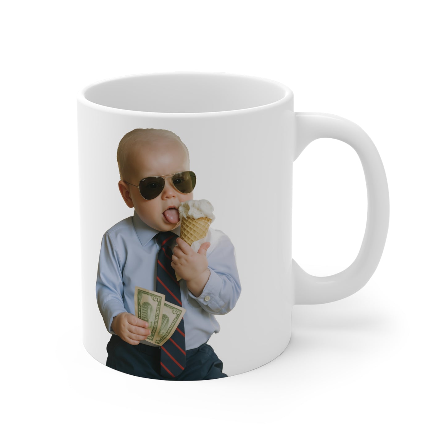 Just a Kid From Scranton...With Ice Cream Mug - Joseph R. (Joe) Biden Jr.