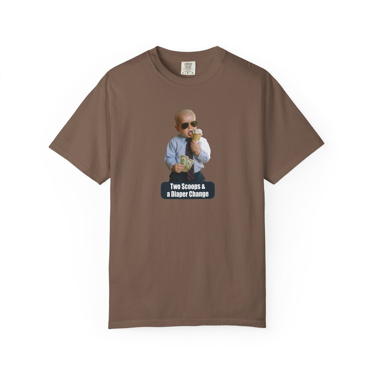 Two Scoops & a Diaper Change – Joe Biden Presidential Tee