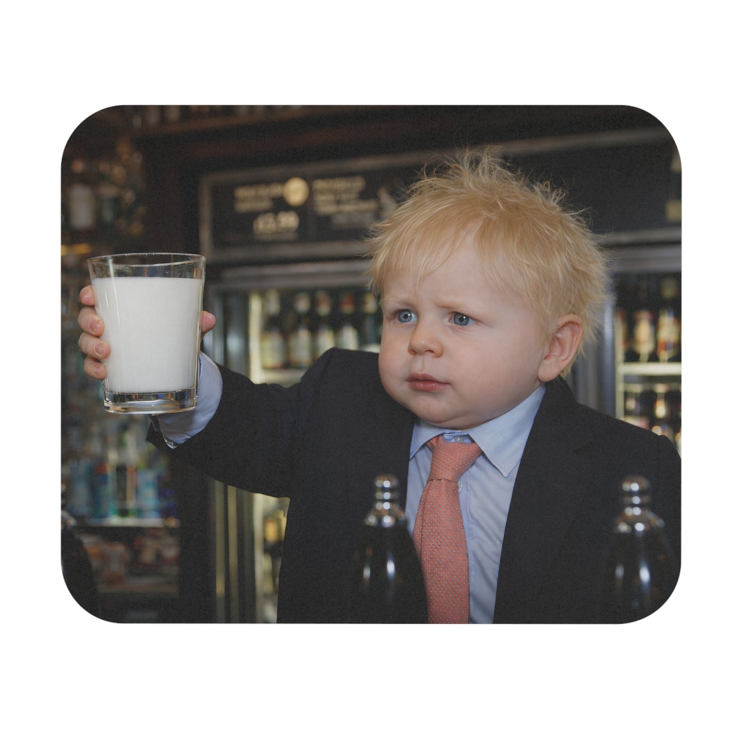 Milky Boris Mouse Pad - Boris Johnson