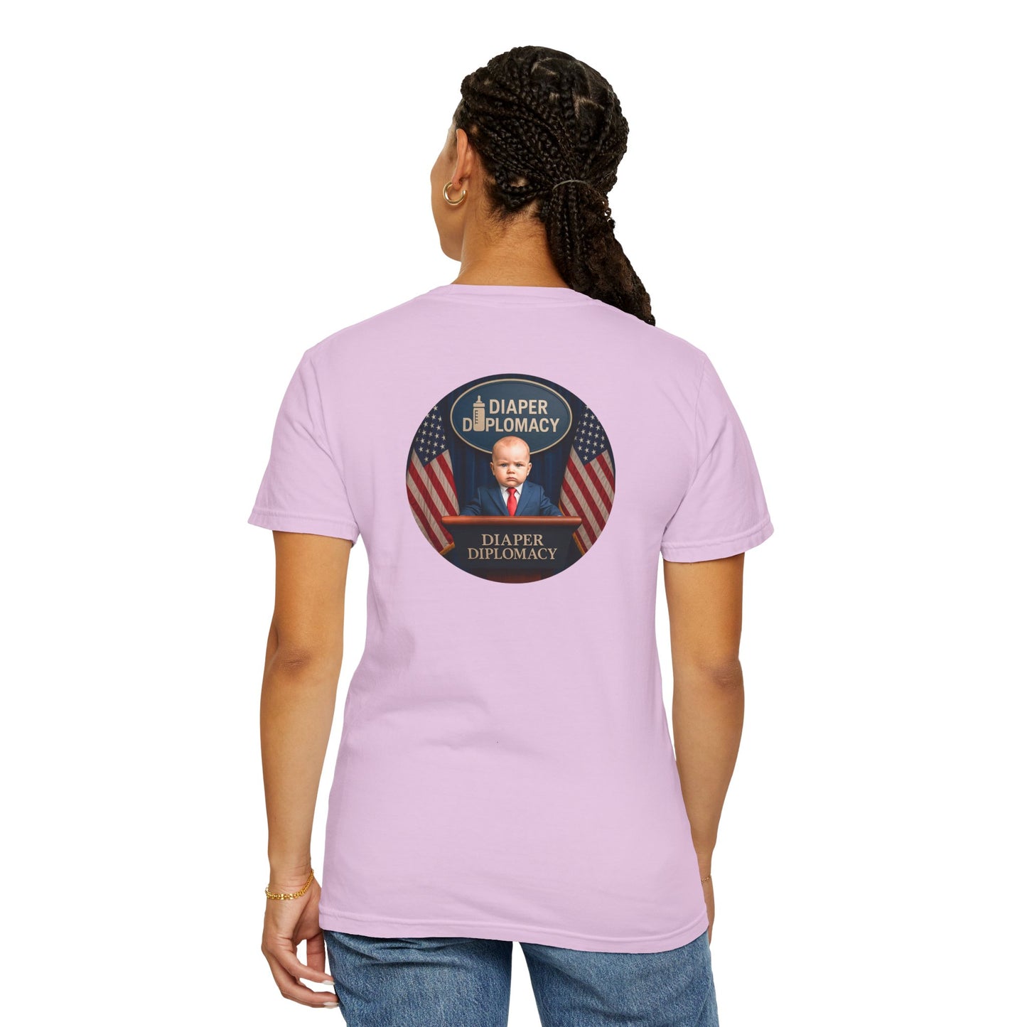 Diaper Diplomacy — Podium Baby Tee
