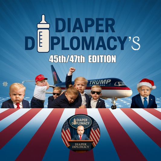 The YUGE Year: Diaper Diplomacy 45th/47th Edition Wall Calendar