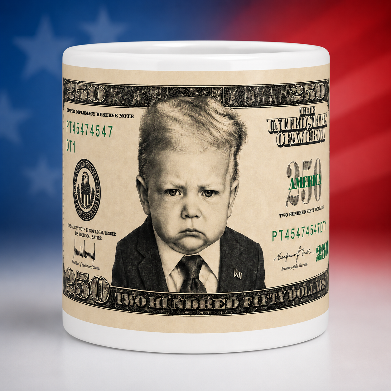 "Make America 250 Again" Mug - Donald Trump