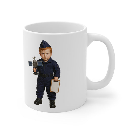 Tiny Command Mug - Space Force Modern Space Systems Maintenance Guardian