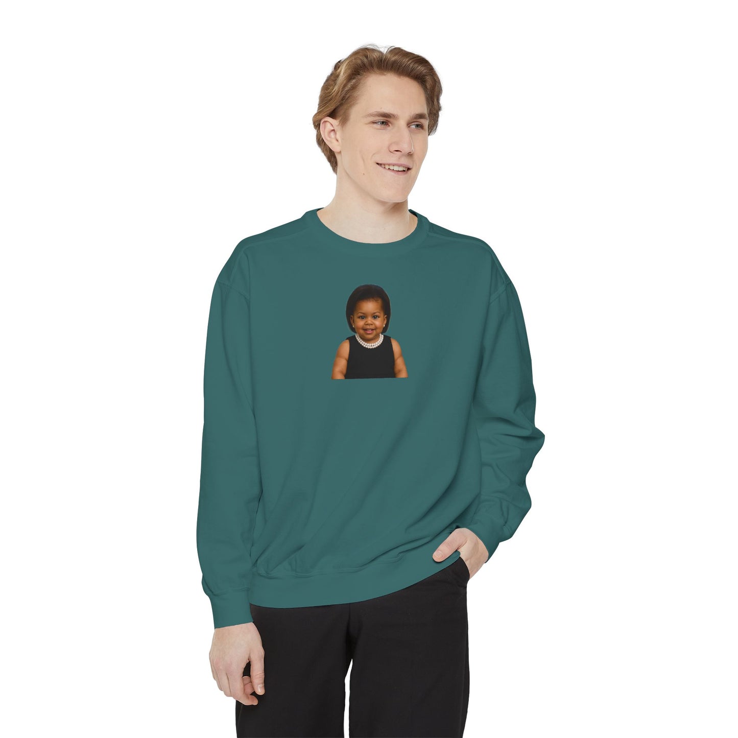 Hopeful Crewneck Sweatshirt - Michelle Obama
