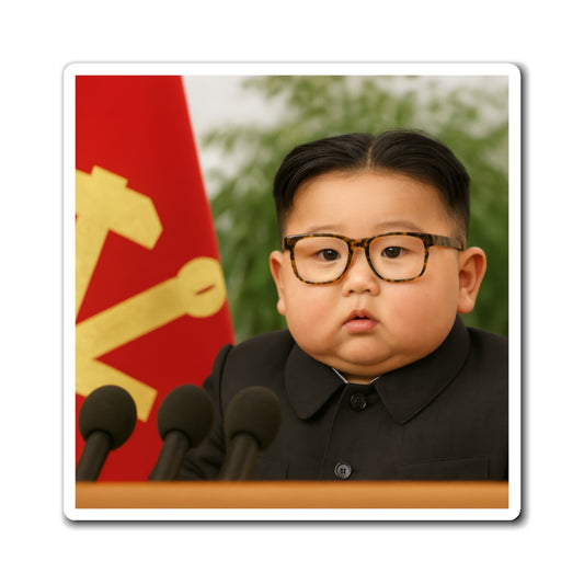 “Fridge Supreme Commander” Magnet - Kim Jong Un