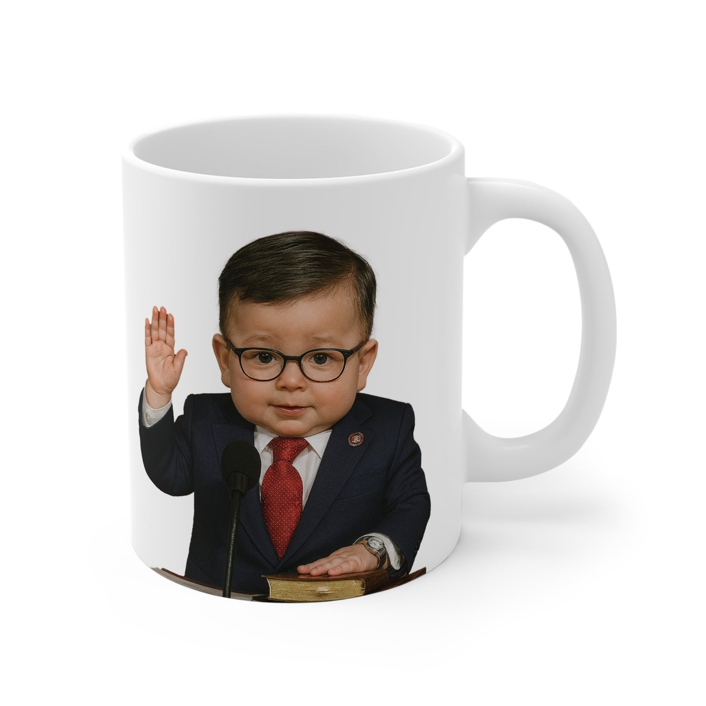 God, Guns, & Baby Purée Mug - Speaker Mike Johnson