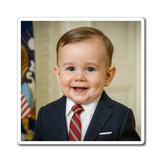 Kinder, Gentler Fridge Policy Magnet - George H.W. Bush