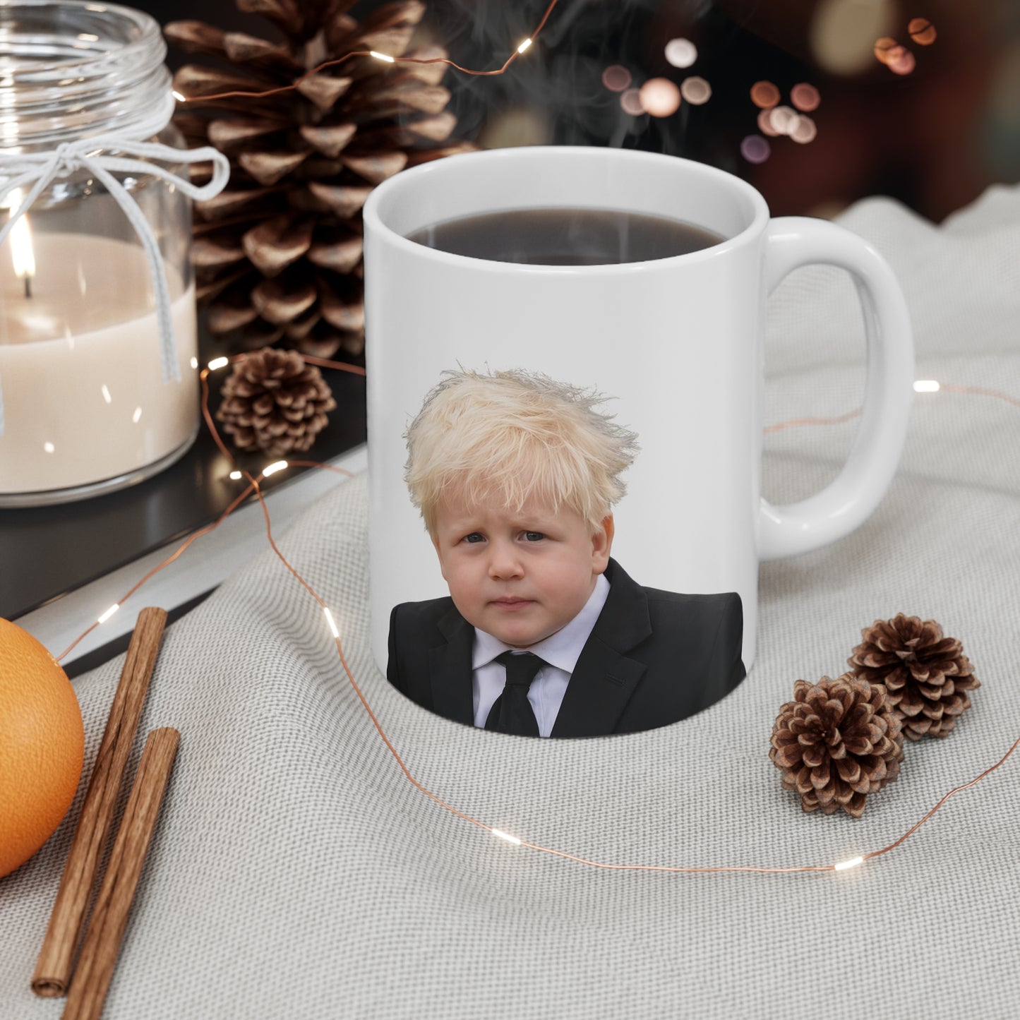 Blond Ambition Baby Boris Mug - Boris Johnson