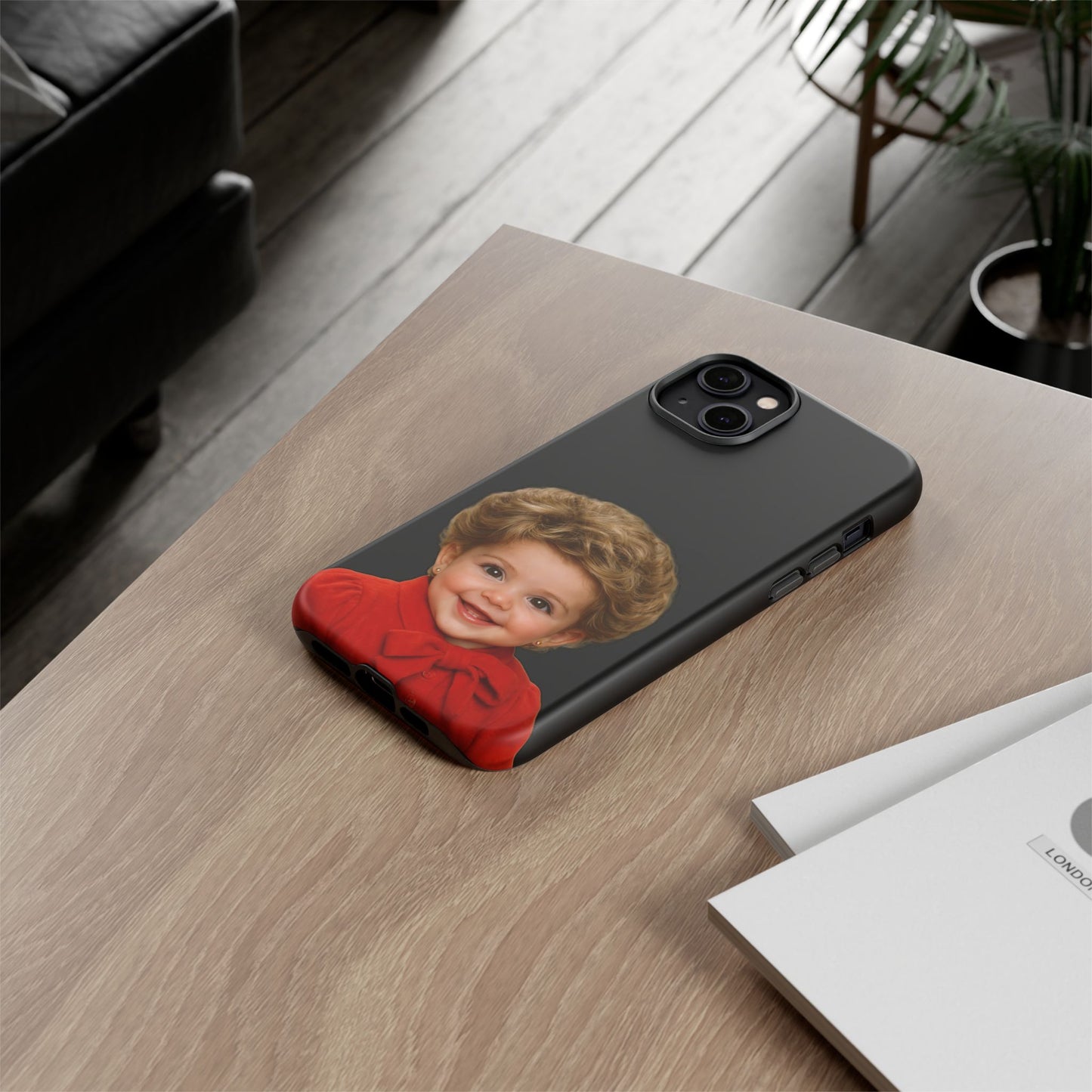 "Just Say No (to Cracks)" Phone Case - Nancy Reagan