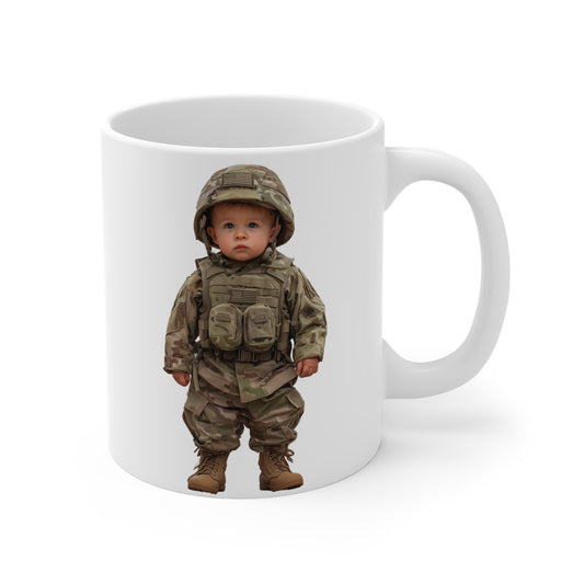 Citizen Reporting for Duty and Caffeine Mug - National Guard