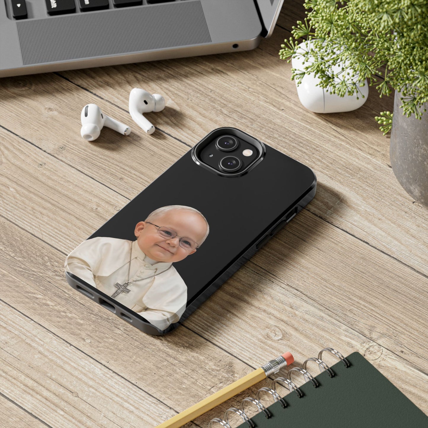 Papal Baby Phone Protection - Pope Leo - Pope Leo