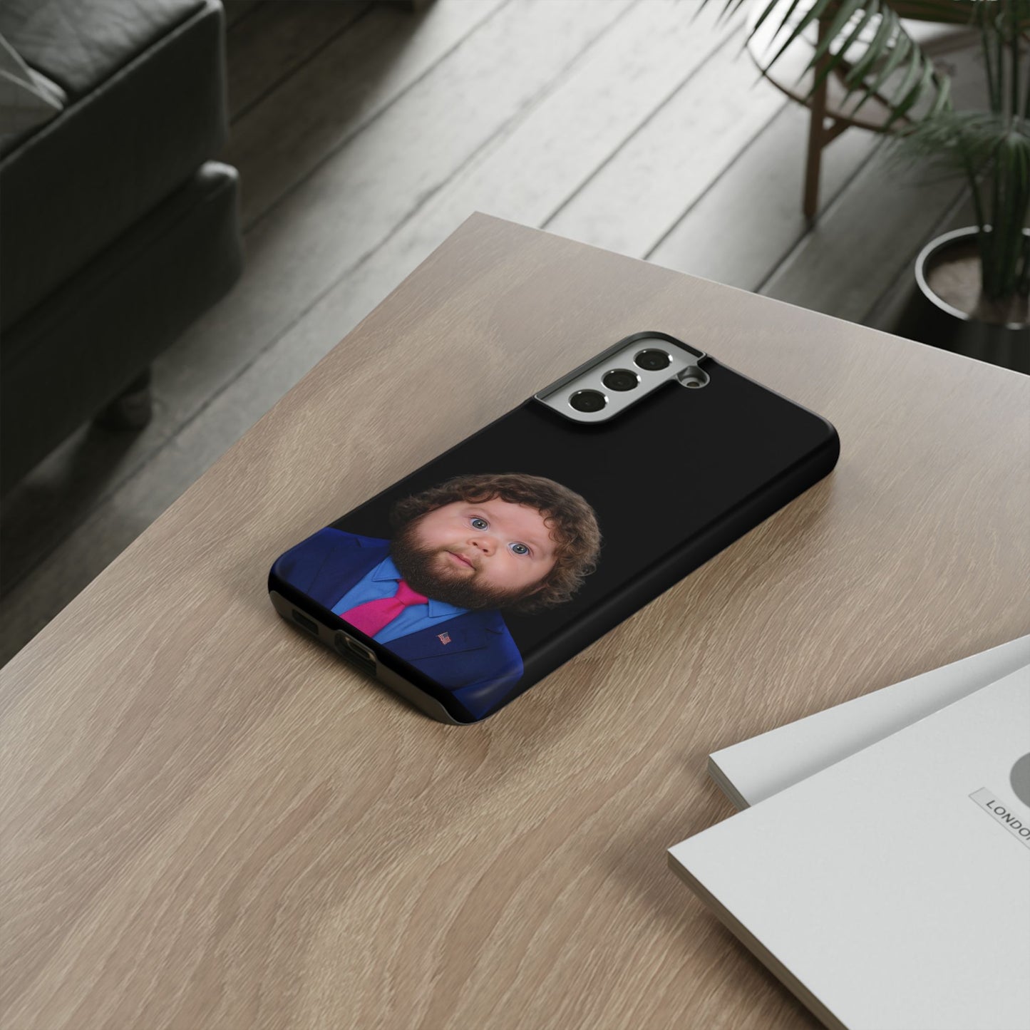 Unholy Mullet That Defies Physics Phone Case - JD Vance