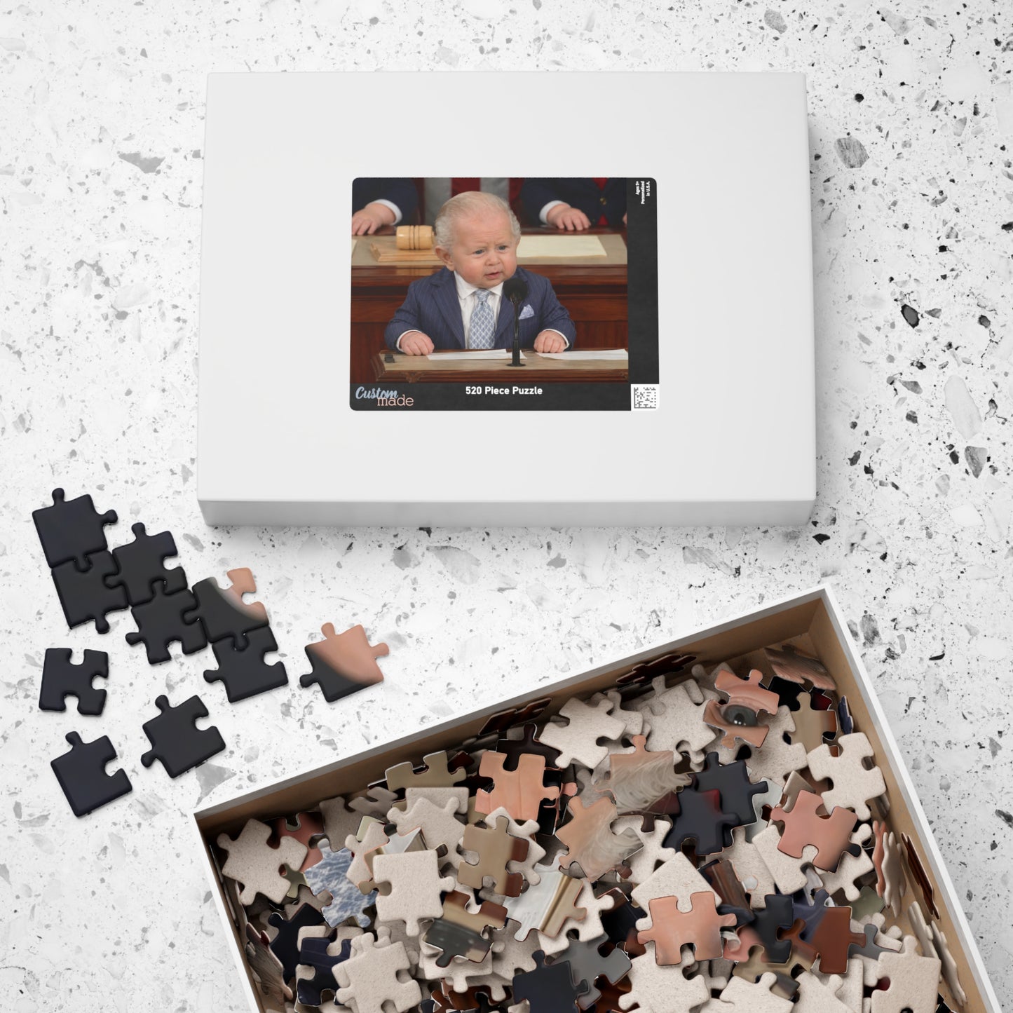 Royal Succession Puzzle Piece Challenge - King Charles