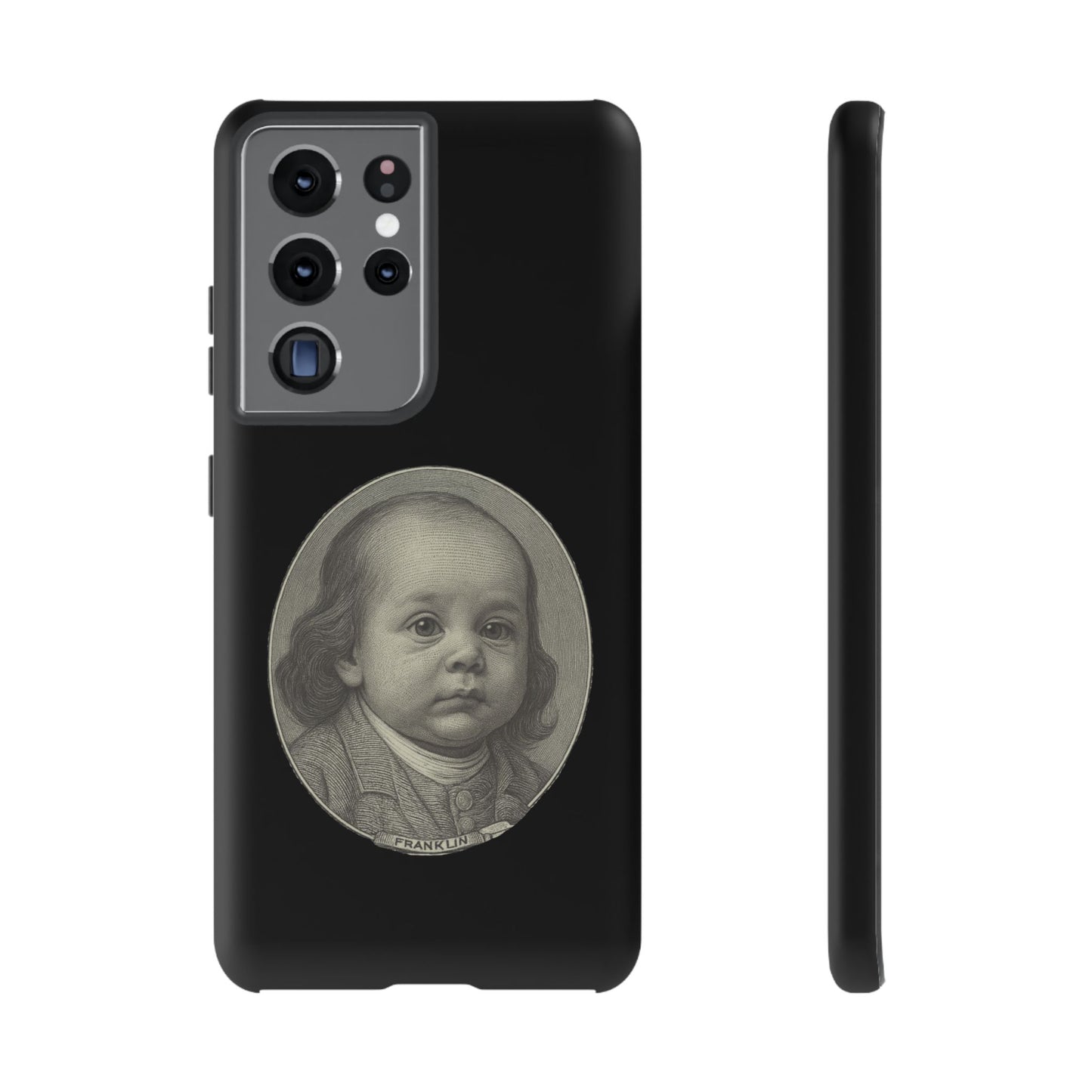 All About the Benjamins, Baby Phone Case - Benjamin Franklin