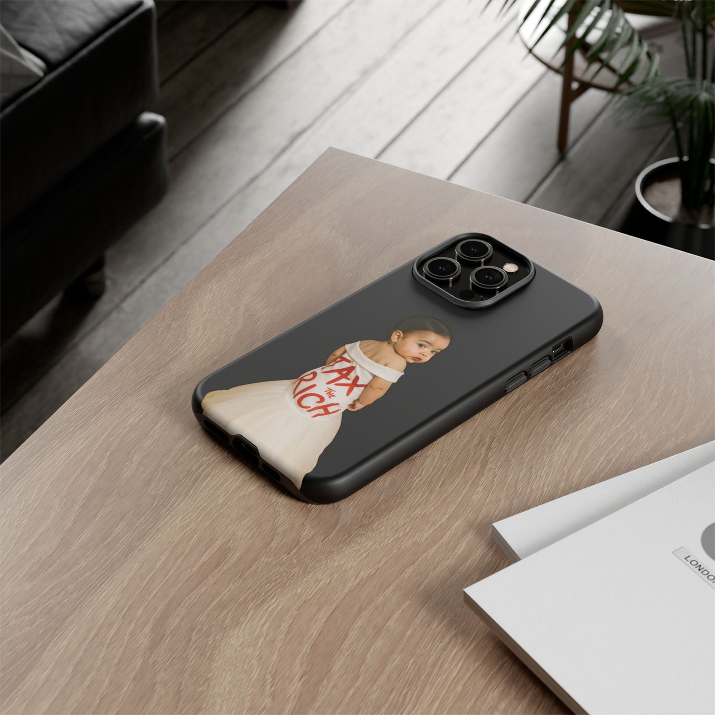 Tax the Playpen Phone Case - Alexandria Ocasio-Cortez (AOC)