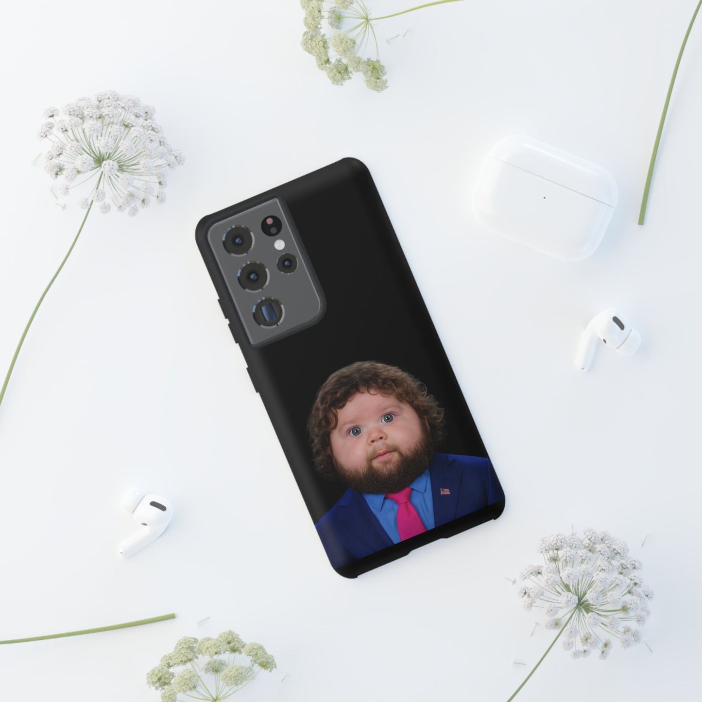 Unholy Mullet That Defies Physics Phone Case - JD Vance