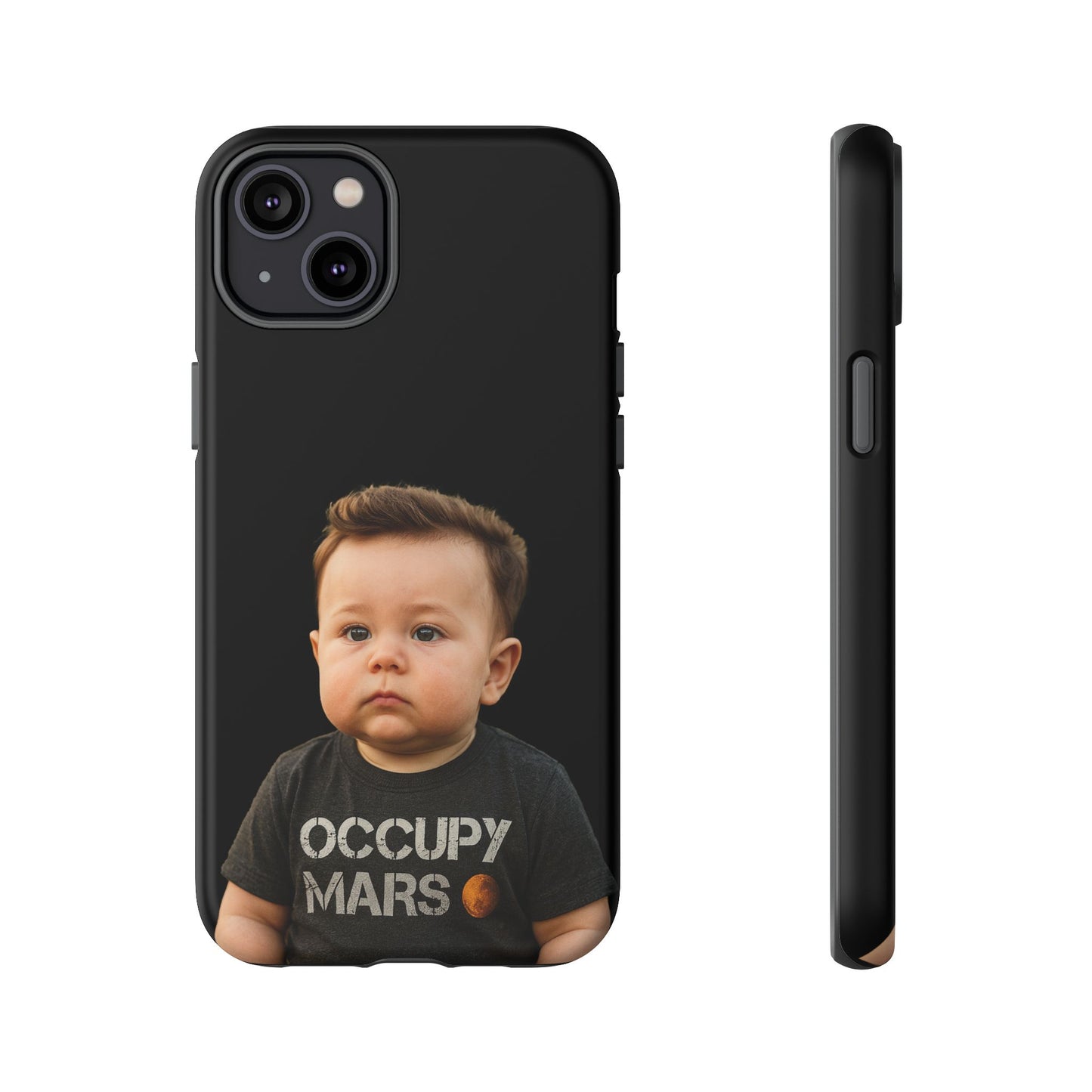 Pocket Payload: Dual-Layer Mars Readiness Phone Case - Elon Musk