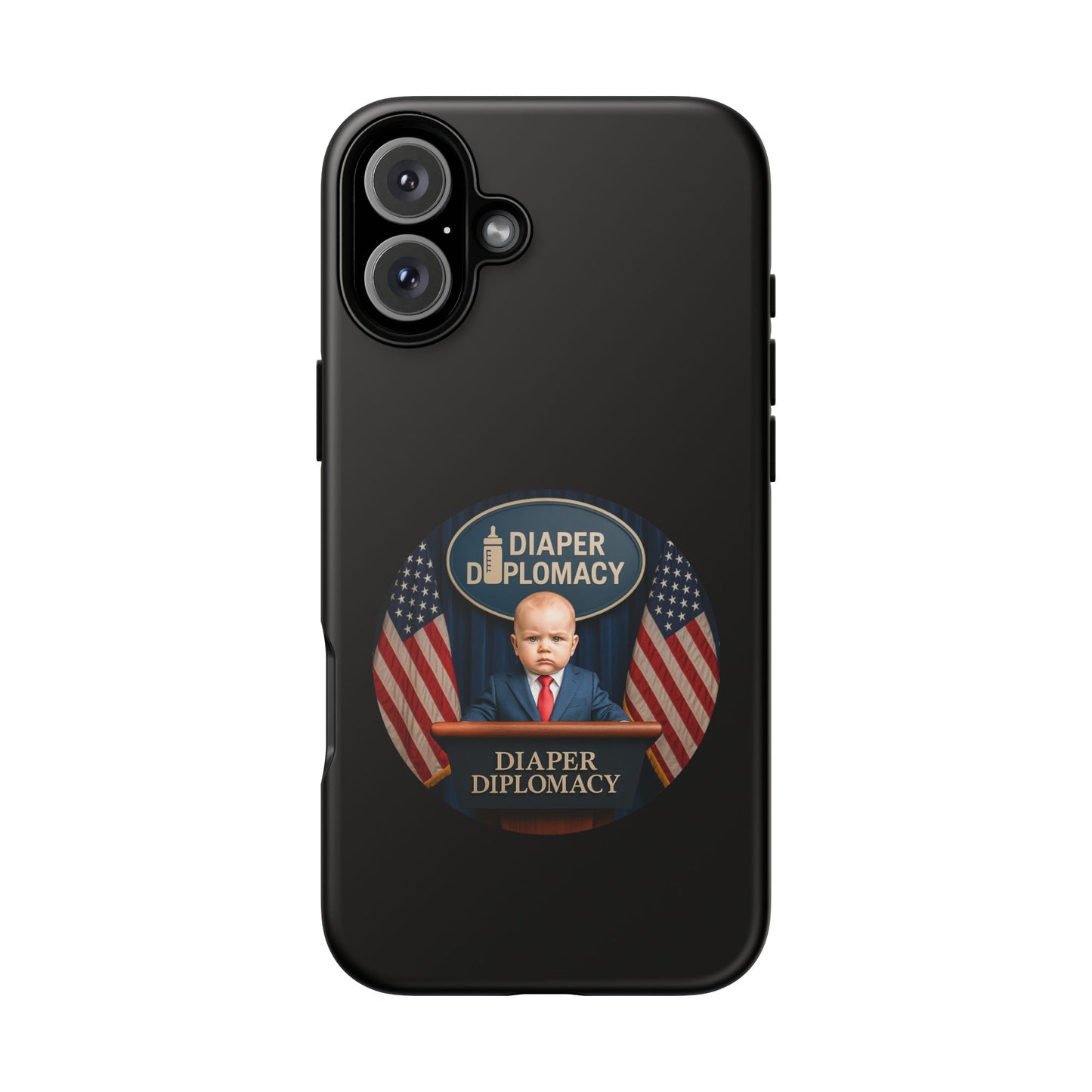 Diaper Diplomacy — Podium Baby Shield Case