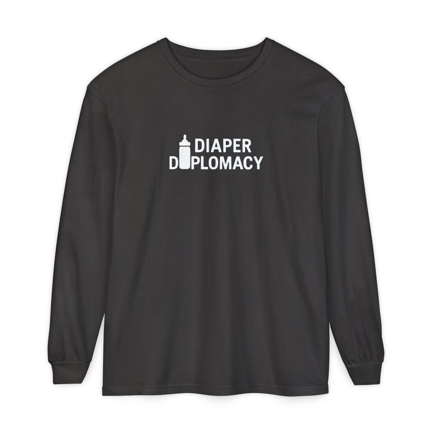 Diaper Diplomacy — Podium Baby Long Sleeve Tee