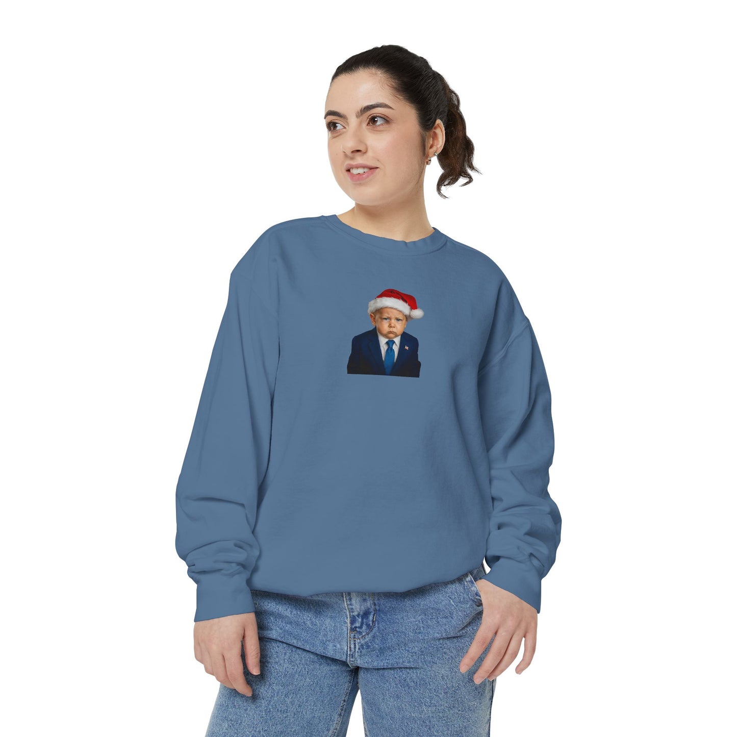 Make Christmas Great Again Crewneck Sweatshirt - Donald J. Trump
