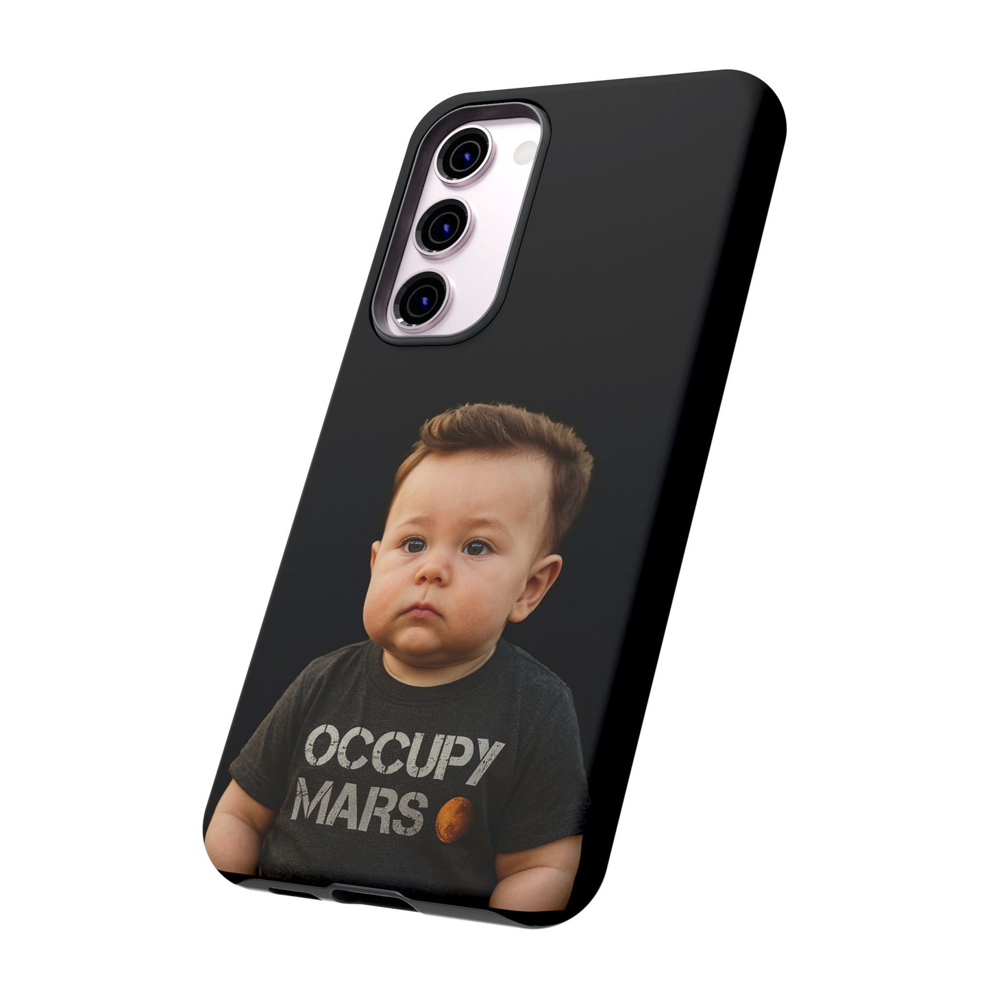 Pocket Payload: Dual-Layer Mars Readiness Phone Case - Elon Musk