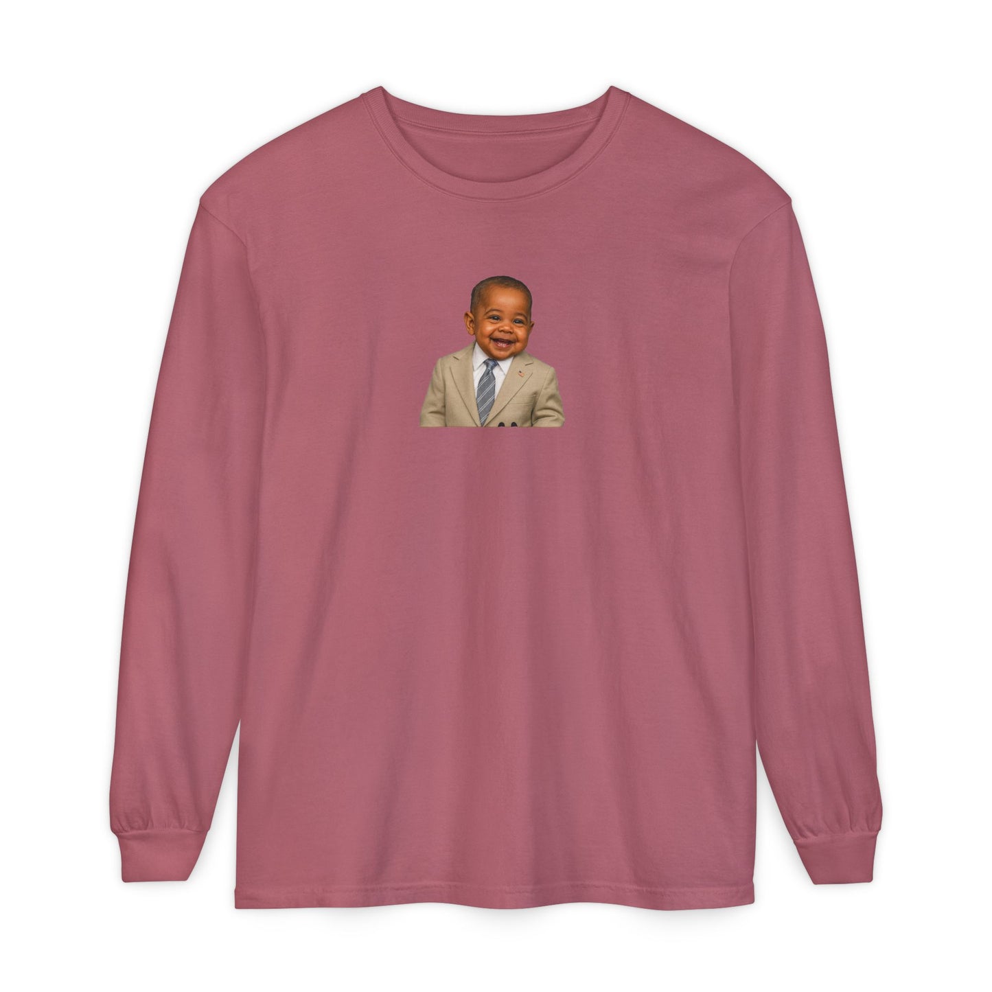 "Yes We Tan" Long Sleeve Shirt - Barack Obama